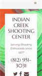 Mobile Screenshot of indiancreekshooting.com